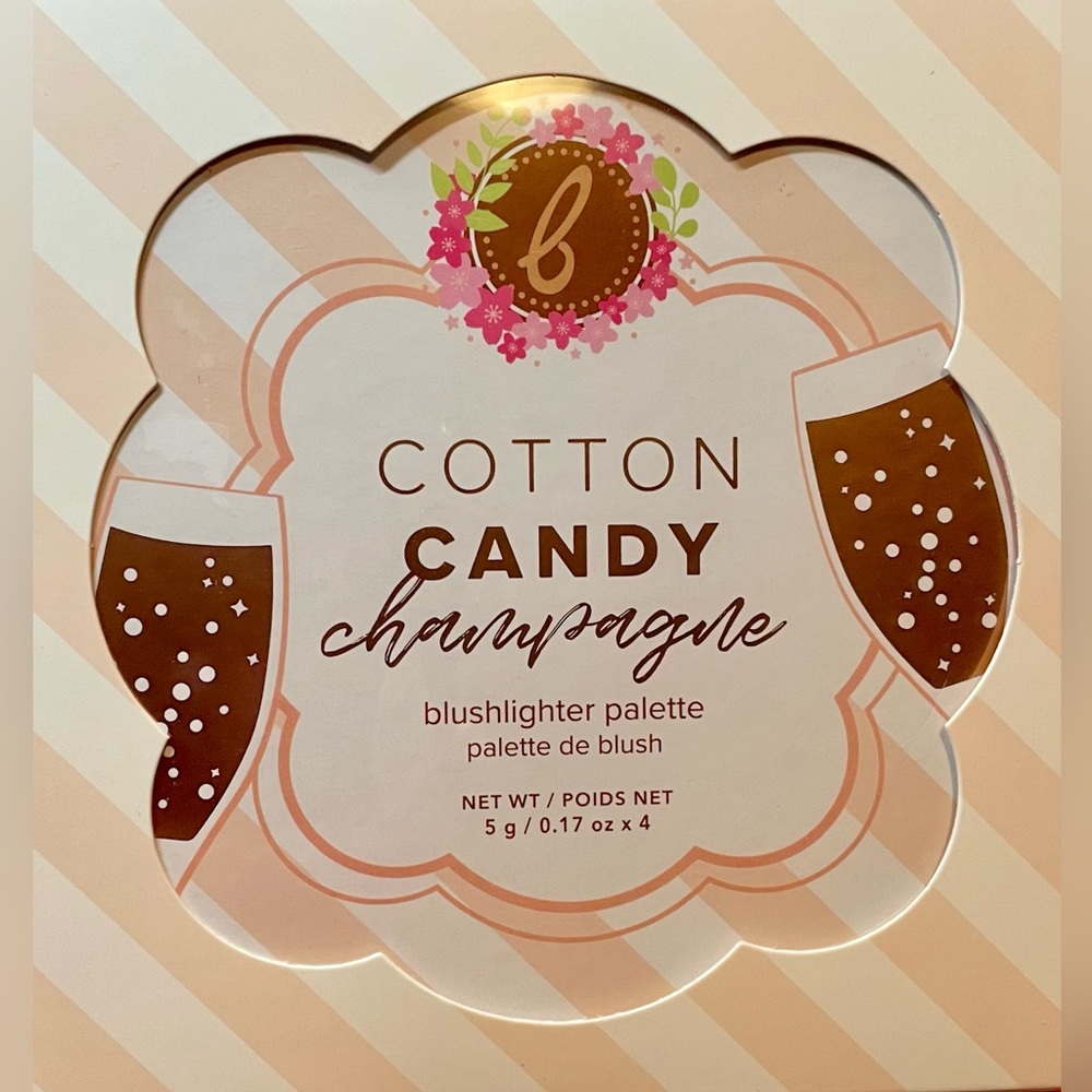 Beauty Bakerie’s NIB Cotton Candy🍾🥂
Blushlighter Palette,4 Rosé Shades MSRP$38